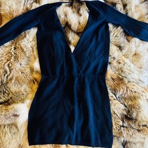 Sexy Navy Cashmere Karoo mini dress Size Small